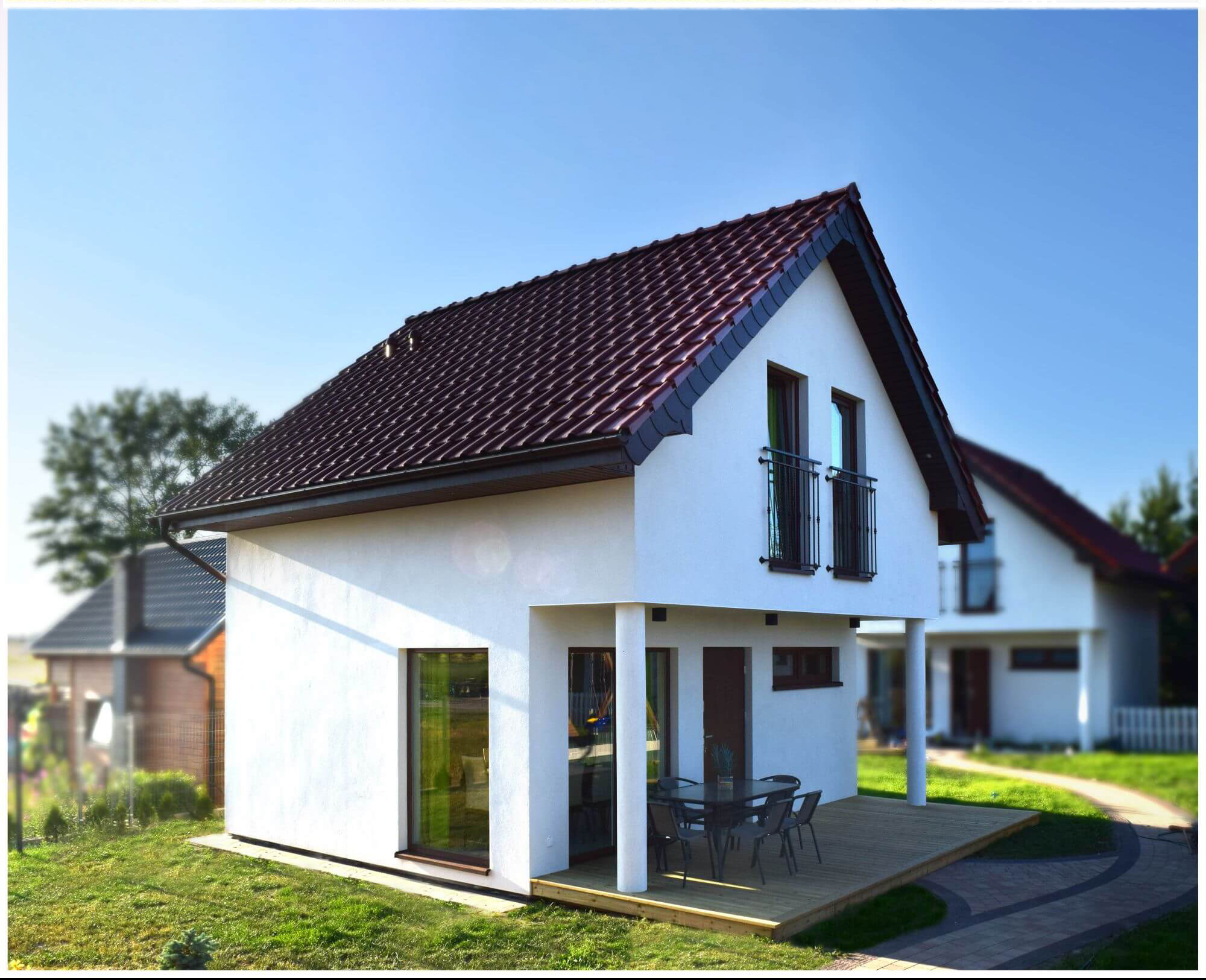 Domek nr 1 - wygląd z zewnątrz